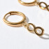 AROS INFINITO DORADOS AROS INFINITO DORADOS