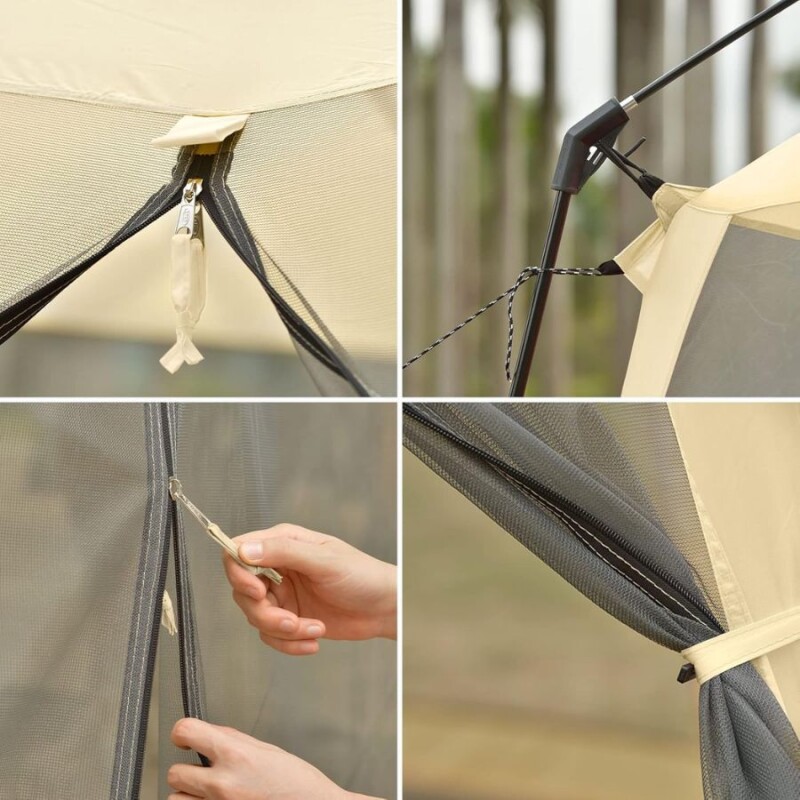 Gazebo Carpa Camping 3 X 3 Mts Con Mosquitero Bencor Gazebo Carpa Camping 3 X 3 Mts Con Mosquitero Bencor