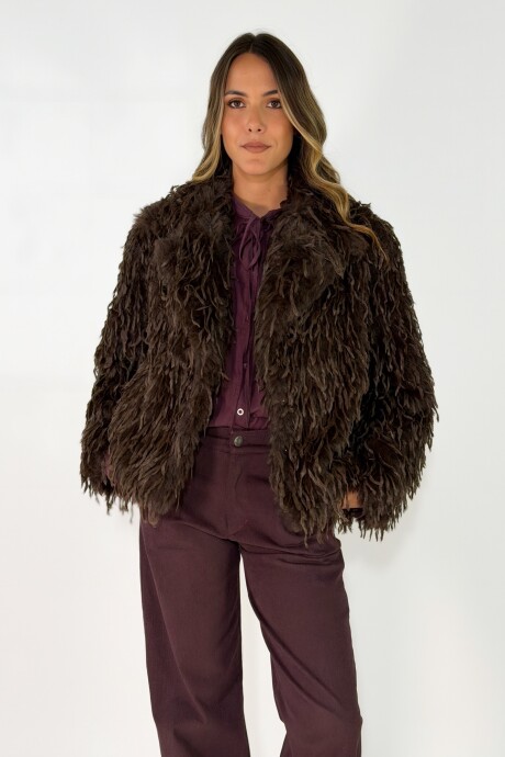 CHAQUETA TALMA Marron