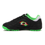 Lotto lecce futbol 5 teen tf black italy Negro-Verde