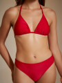 Top+bikini Twist Rojo