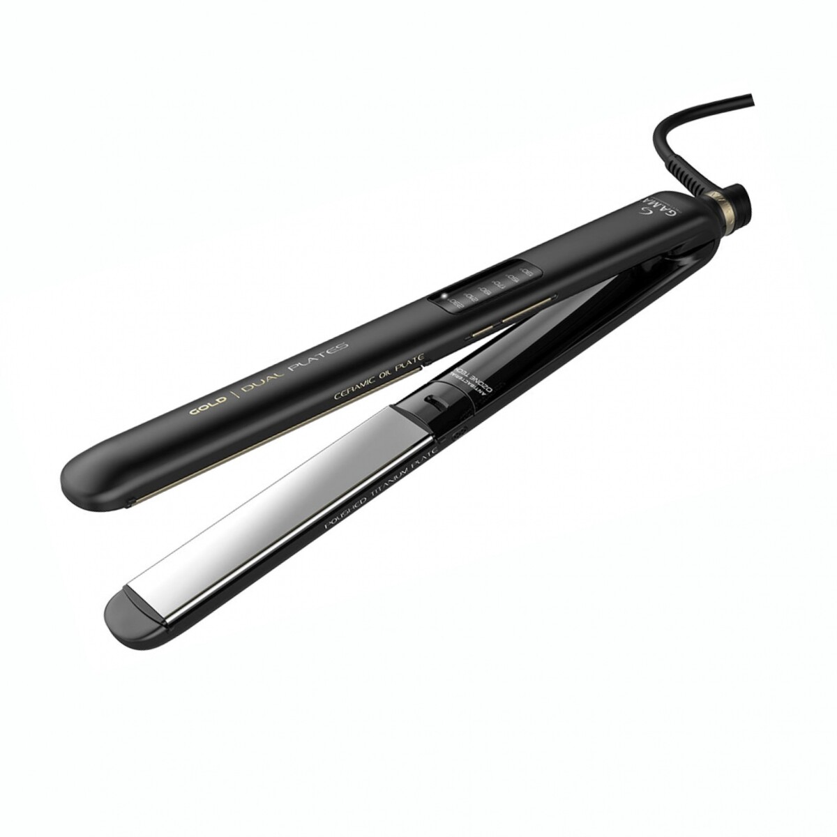 Planchita GAMA CP14 LED Dual Plates Patín De Oro Líquido + Patín De Titanio 