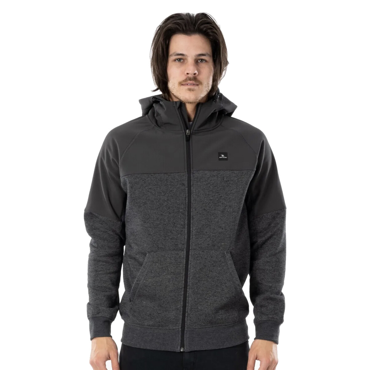 Campera Rip Curl Anti Series Viral Negro 