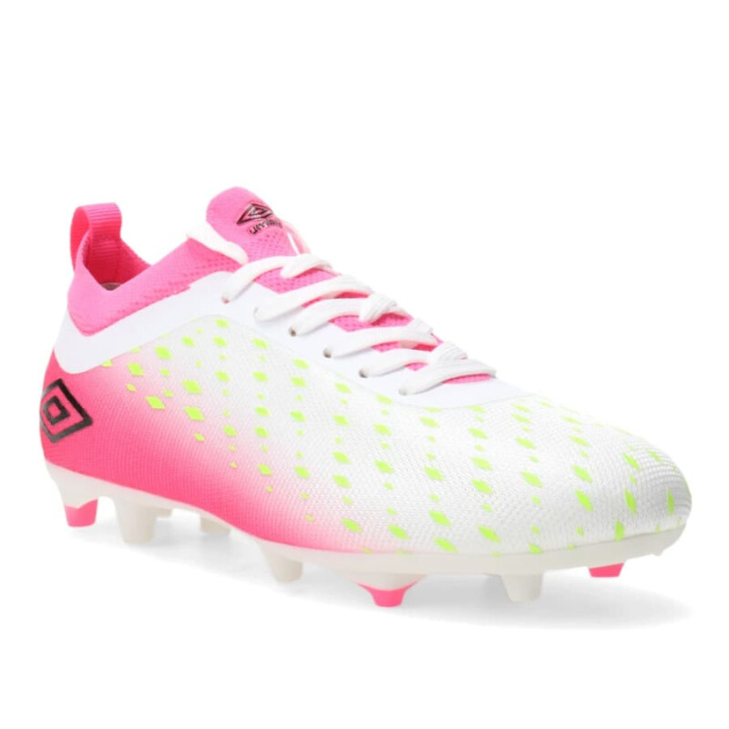 Championes Umbro Fútbol Limit de Niños - 20206218 Blanco-rosado