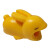 Protector De Cables De Celular Animalitos Micro iPhone Usb-c Variante Conejo Amarillo