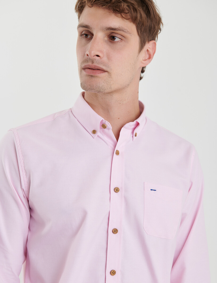 012587 CAMISA HARRINGTON LABEL Rosado