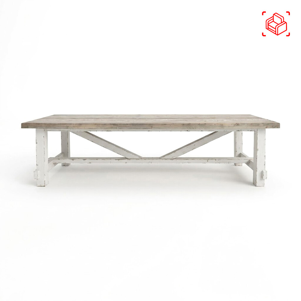 MESA DE COMEDOR PINO BLANCO AIMANN