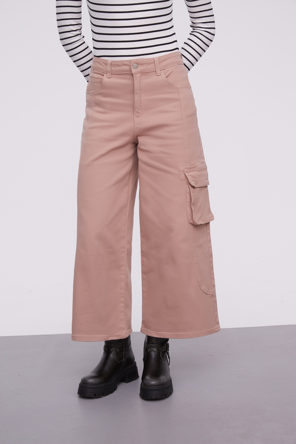 Pantalon Irri Beige Oscuro