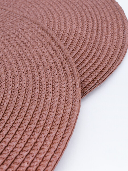 INDIVIDUAL MERIDA SET X 2 BEIGE (V)