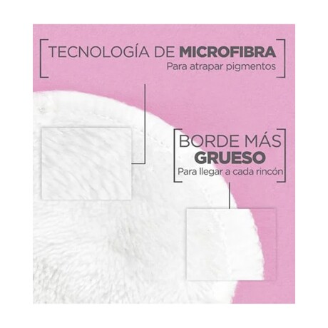 Pack de 3 Pads desmaquillantes Garnier Eco Pads reutilizables hasta 1000 veces Rosa