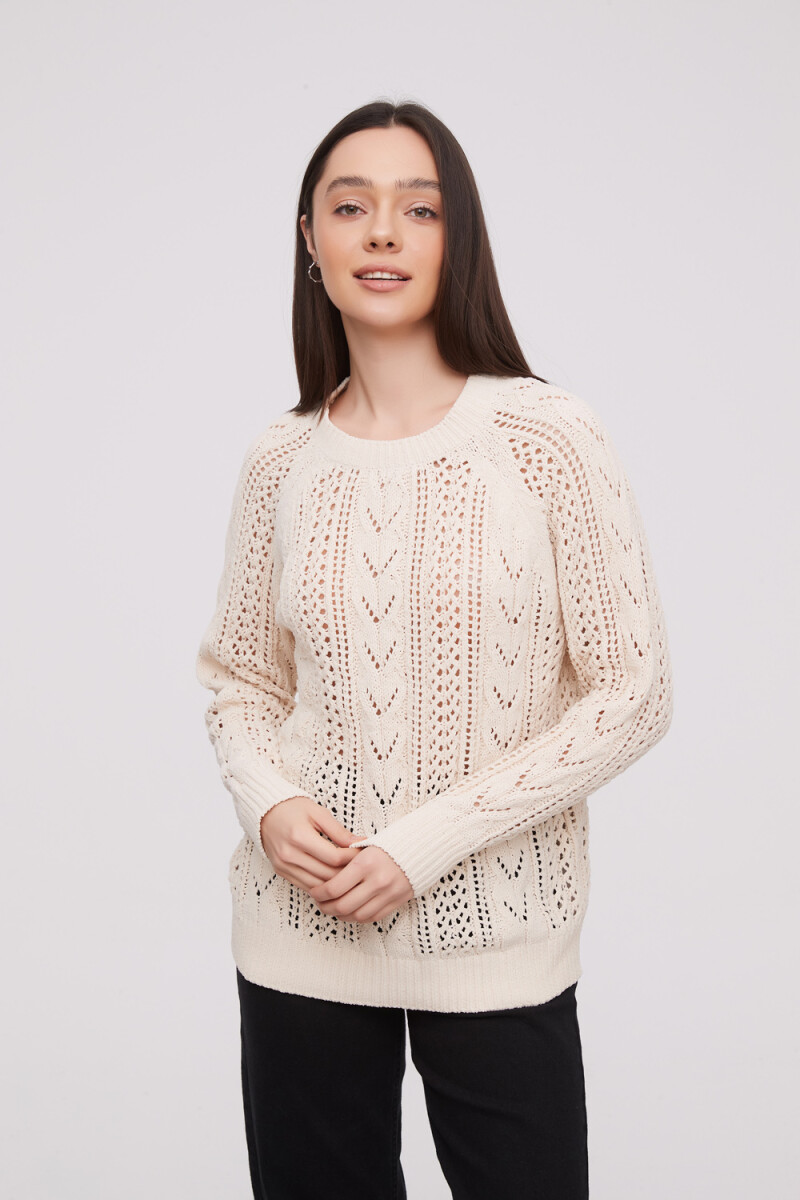 Sweater Suman - Crudo / Natural 