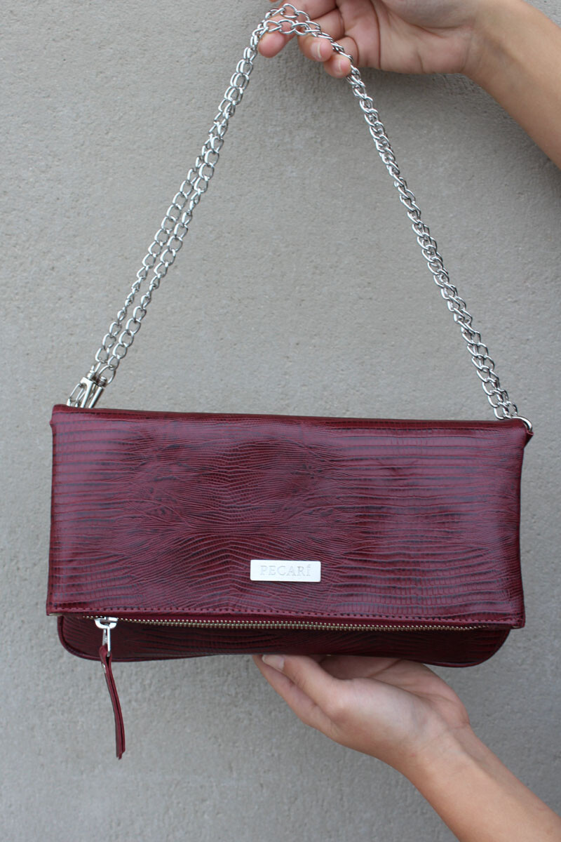 Sobre Gala Bordeaux reptil