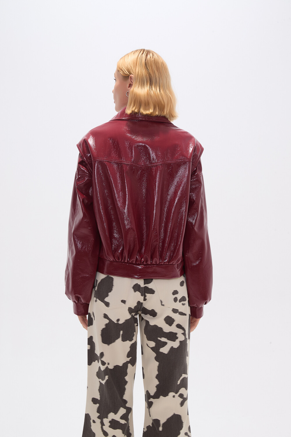 Chaqueta Chunk Cereza