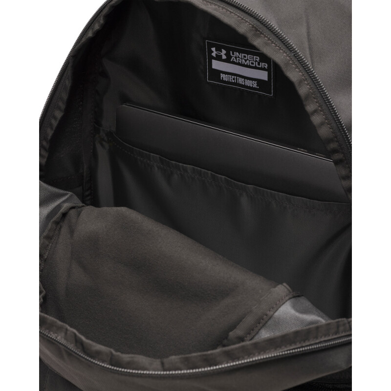 UA Hustle Lite Backpack-RED BLK-001