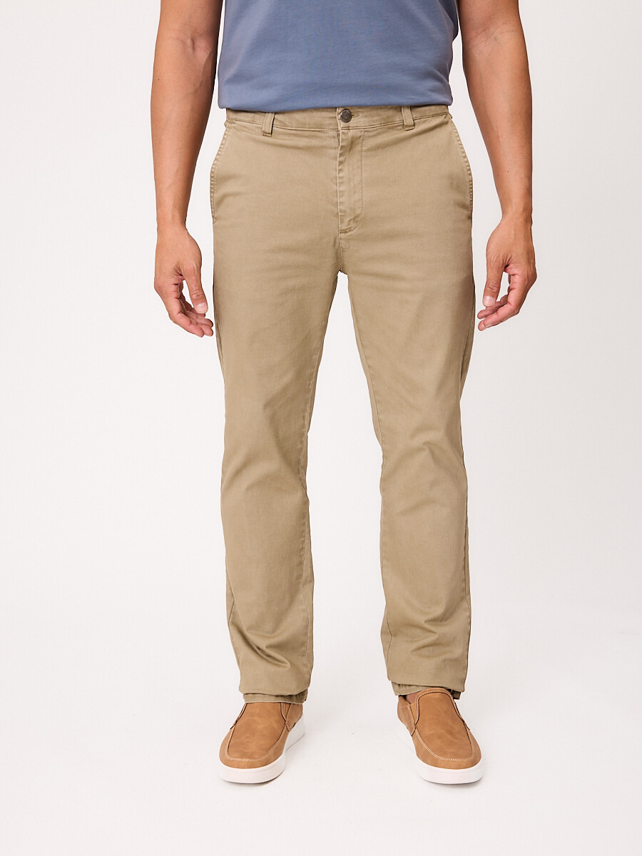 PANTALON TAIARO POLANCO - Beige 