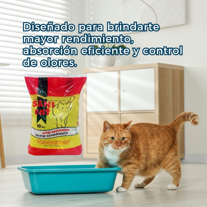 SANICAT 4 KG GRANULADO SANITARIO SANICAT 4 KG GRANULADO SANITARIO