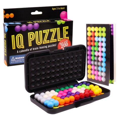 Juego Kanoodle Puzzle 2D y 3D con 200 Desafíos Negro 1