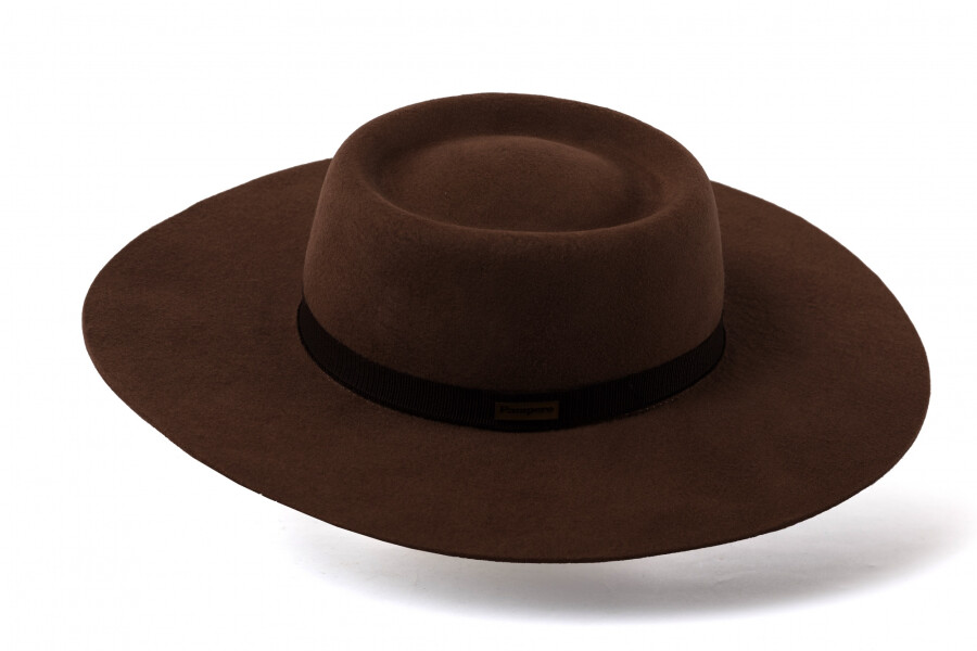 SOMBRERO CAMPERO COPA BAJA Marrón Oscuro