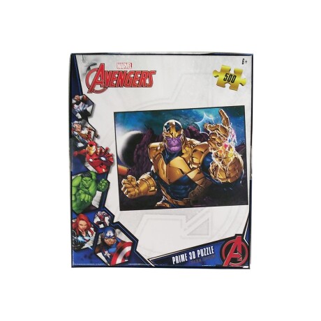 Puzzle Avengers Thanos 3D 500 Piezas 32659 001