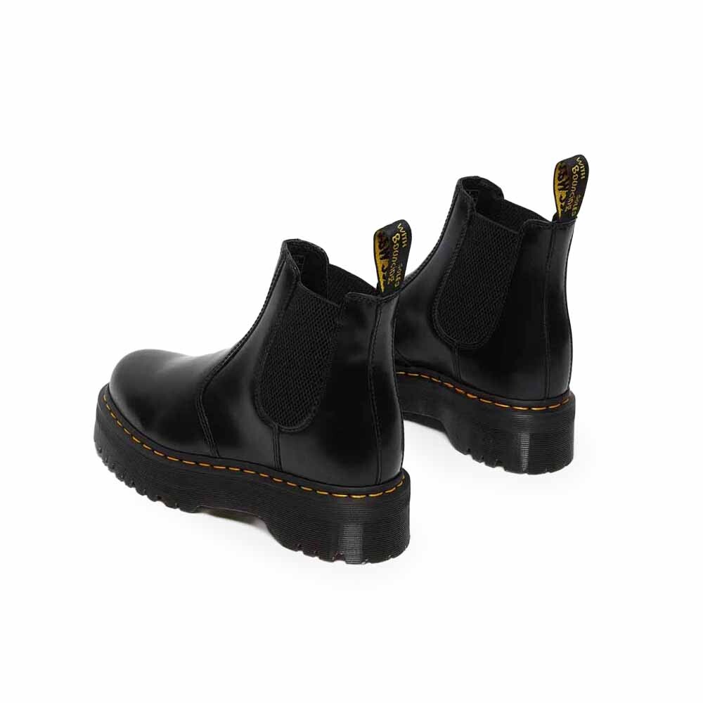 Botines Dr. Martens 2976 Quad Unisex Black Polished Smooth