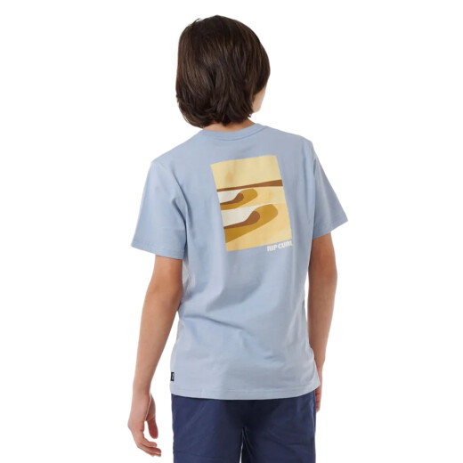 Remera Rip Curl Surf Revival Lined Up Tee - Niño Remera Rip Curl Surf Revival Lined Up Tee - Niño