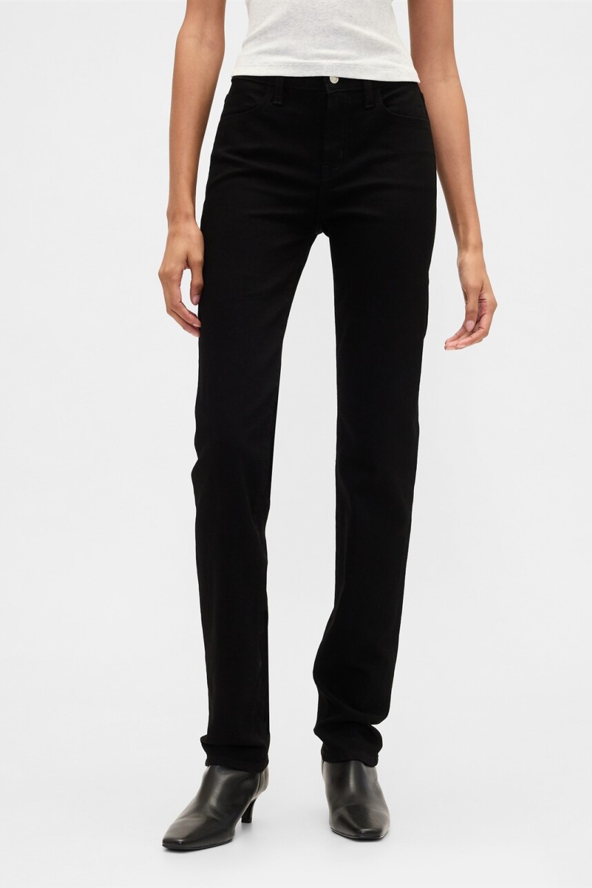 Jean Classic Straight Mujer Black 013