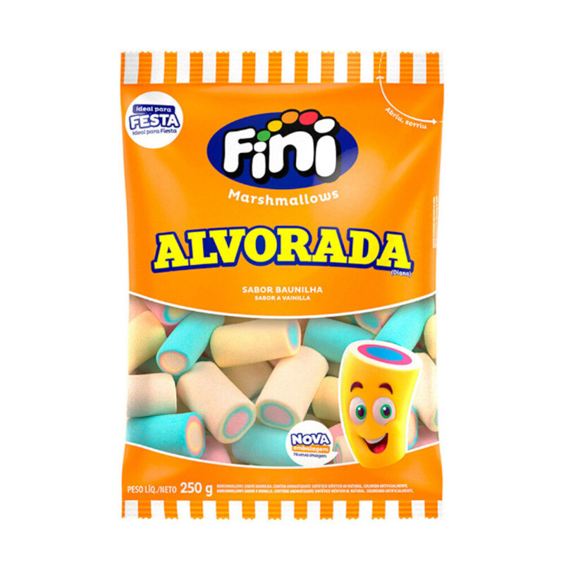 Marshmallow Fini 250 Grs Alvorada