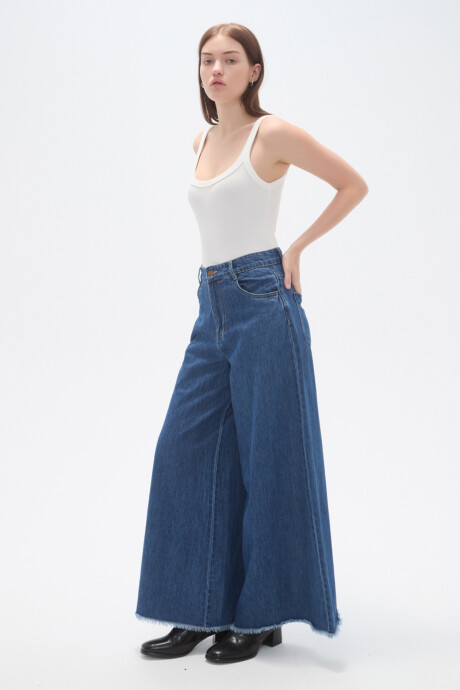Pantalon Darling Azul Medio