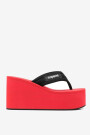 PLATAFORMAS WEDGE Rojo