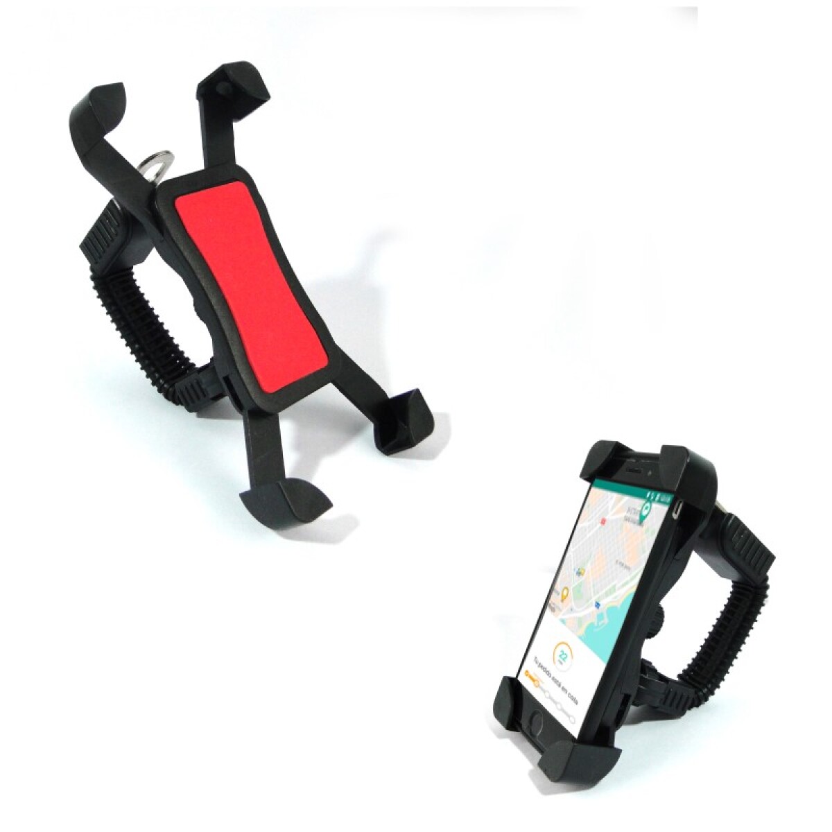 OUTLET Soporte De Celular Para Moto Universal 15x7 cm - Outlet Soporte De Celular Para Moto Universal 15x7 Cm 