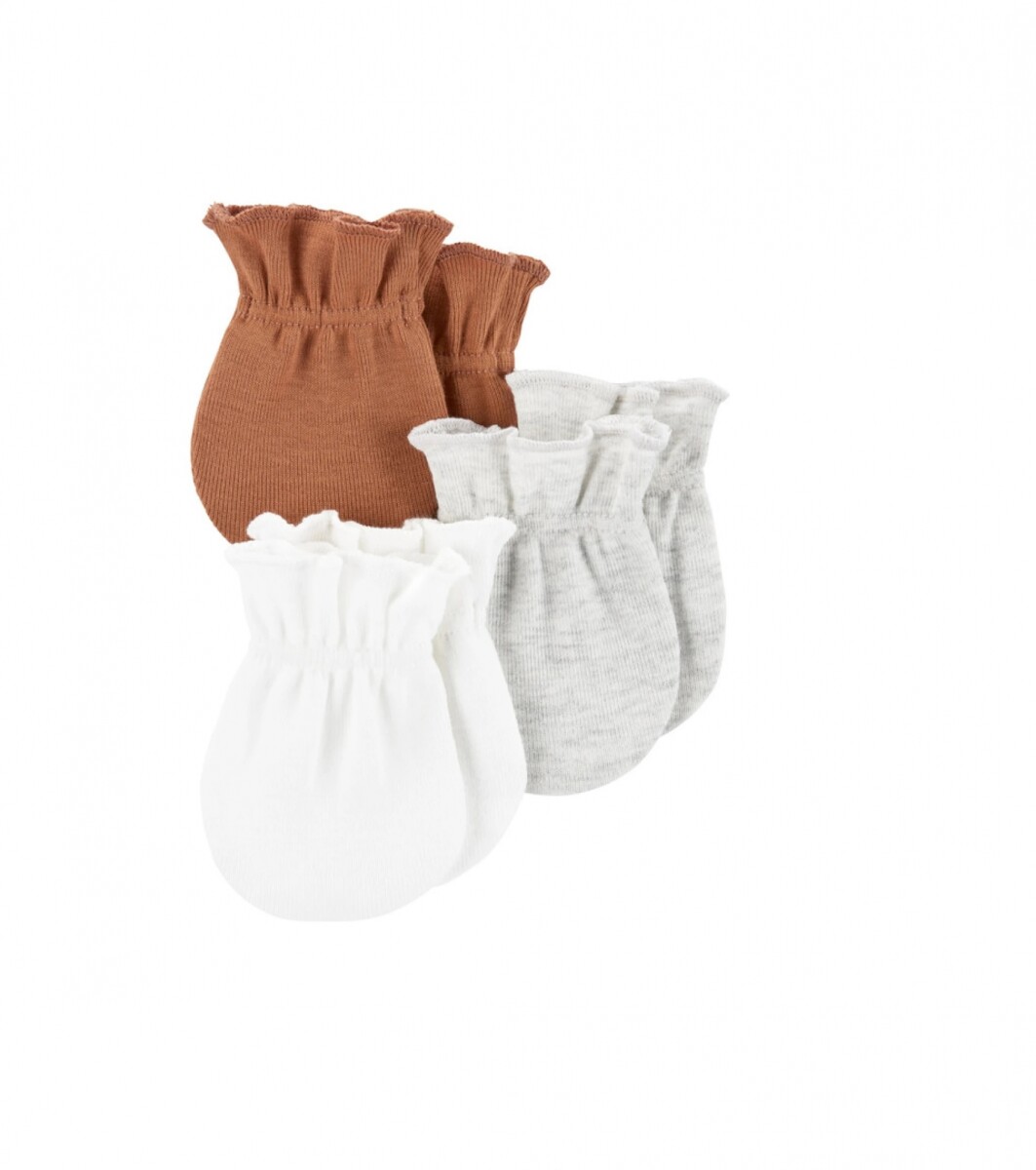 Set x3 mitones carters - terra 