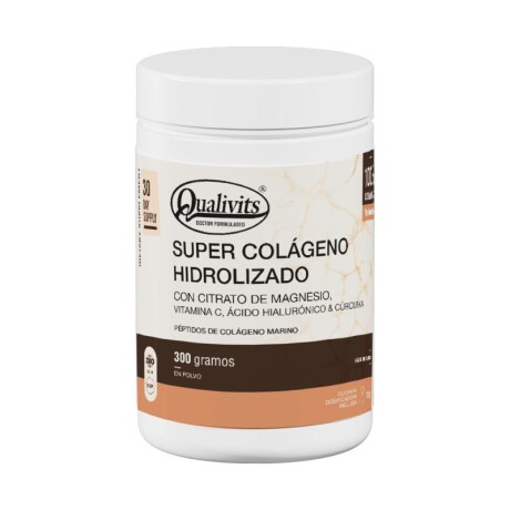 Super Colágeno Hidrolizado 300gr Qualivits Super Colágeno Hidrolizado 300gr Qualivits