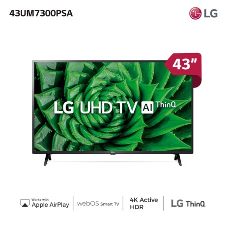 Tv Smart Lg 43" Ultra Hd 4k Unica