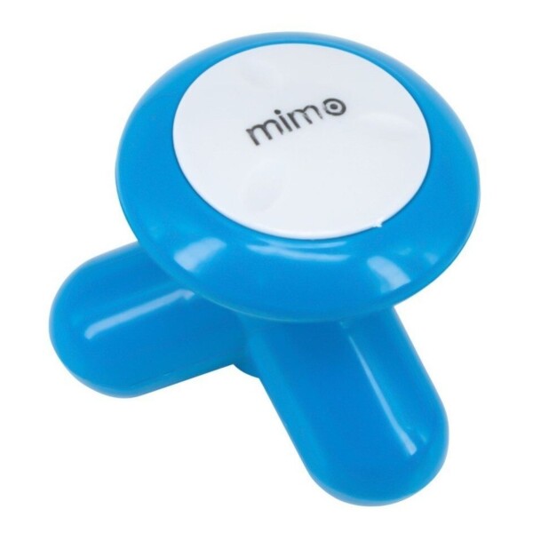 Masajeador Mini Eléctrico Portátil Usb O Pilas Mimo Color Variante Azul