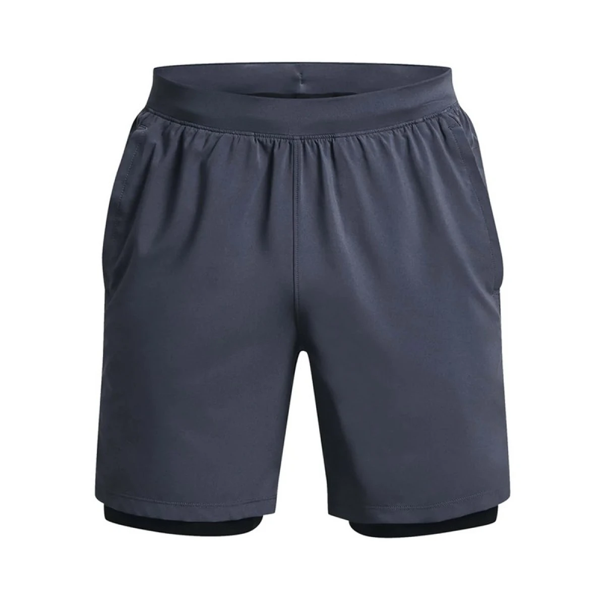 Short Under Armour Launch 2in1 - Gris 