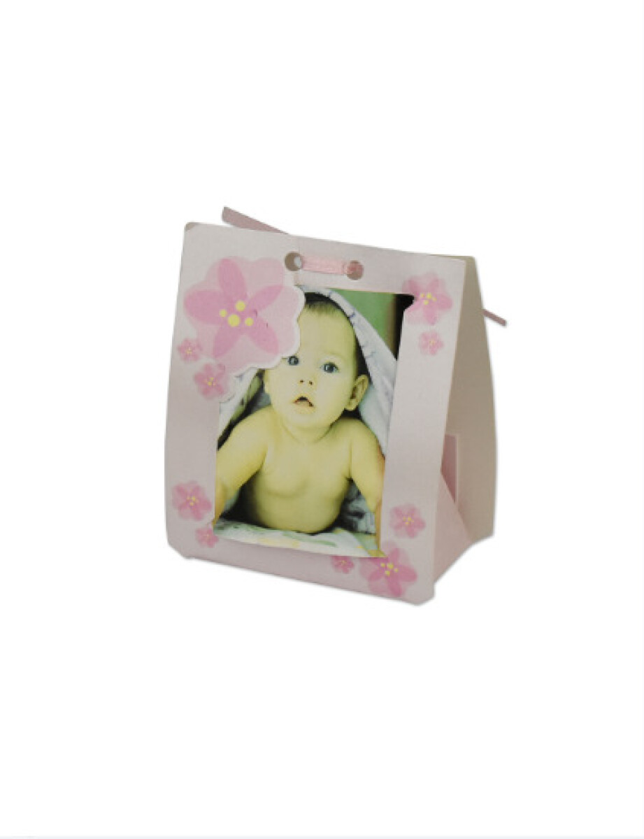 Bolsa portaretrato baby shower 5x5 cm 
