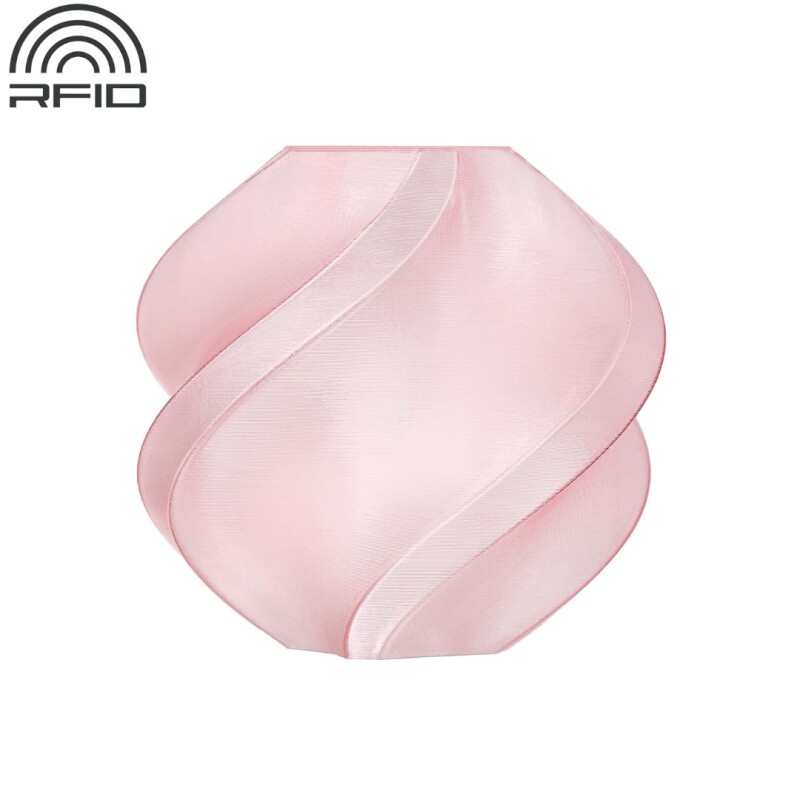 Filamento Bambu Lab PETG Translucent rosado Filamento Bambu Lab PETG Translucent rosado