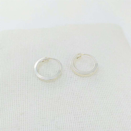 Aros de plata 925