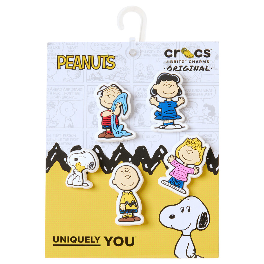 Jibbitz Peanuts III 5 Pack Multicolor