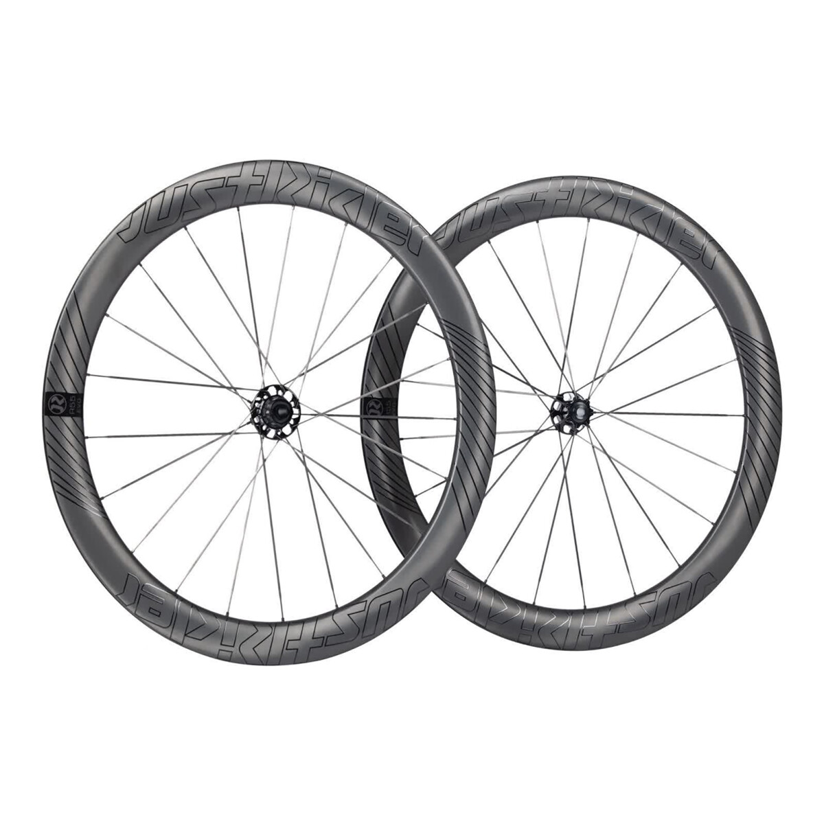 Justrider - Par de Ruedas de Carbono Jrc R55 Evo - 700C. 