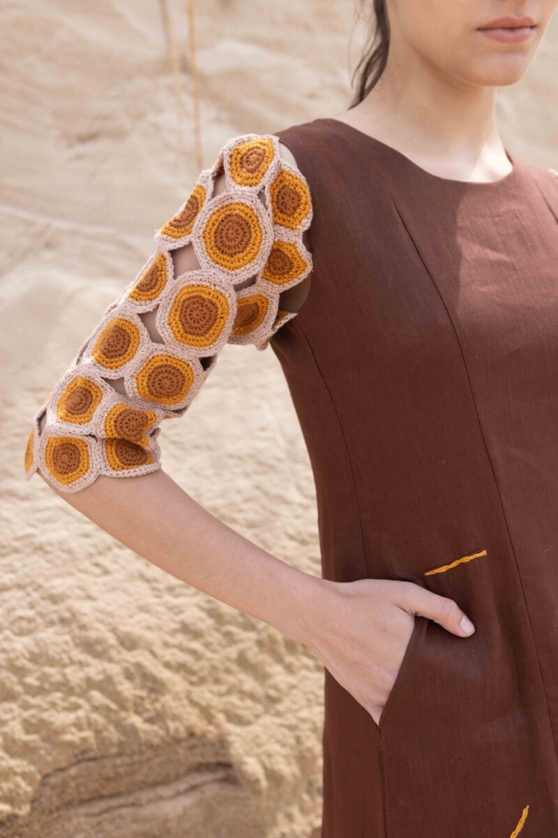 VESTIDO LANCA Chocolate