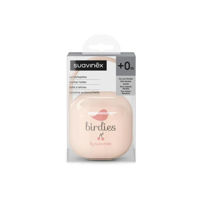 Portachupete Birdies Rosa Suavinex Portachupete Birdies Rosa Suavinex