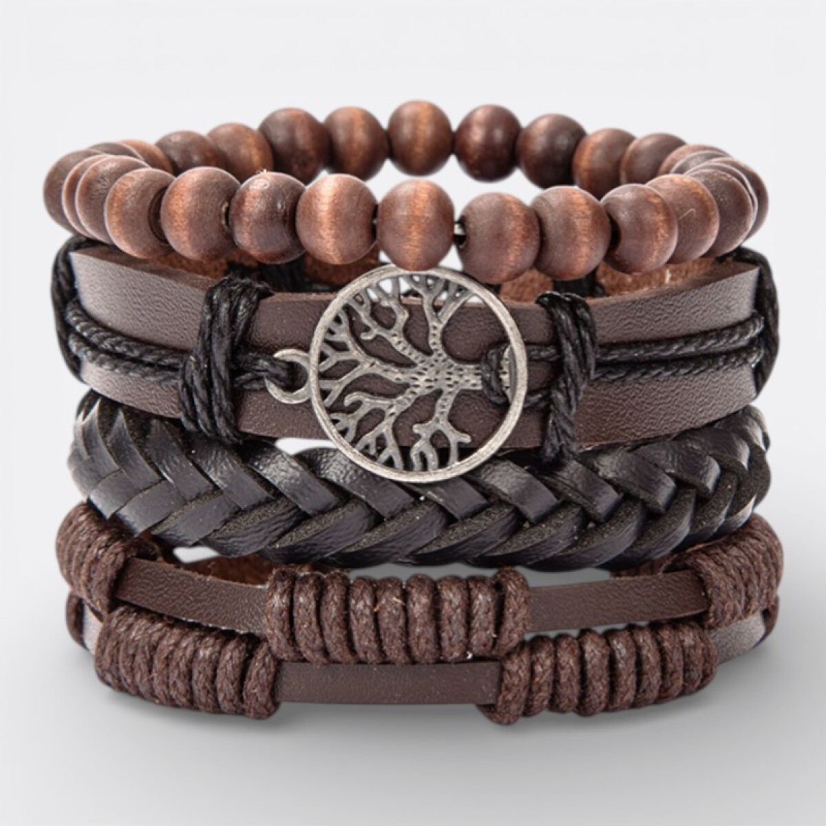 Pulsera Hombre Pack X4 Variedad - Modelo 4 