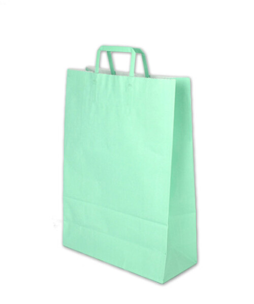 Bolsa lisa acuario 30x12x41 cm PASTEL AQUA