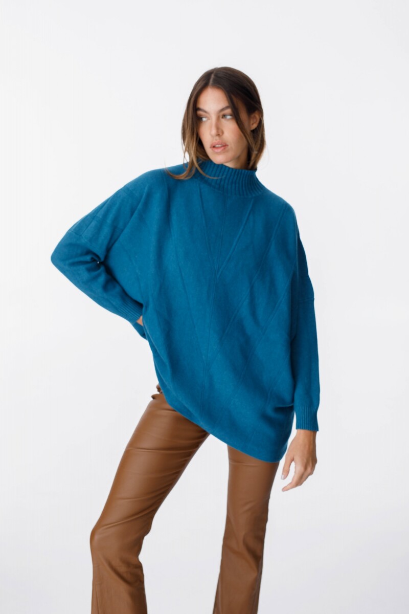 Sweater Luna - Petroleo 