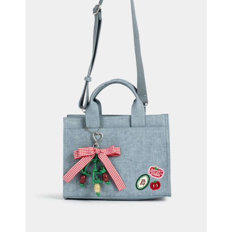 Cartera City Denim Azul Gastado