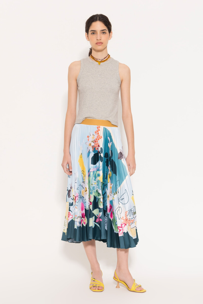 POLLERA BRASIL Multicolor