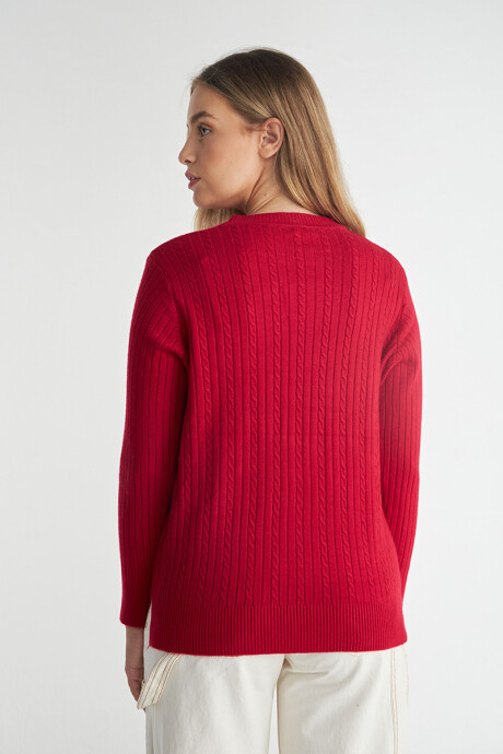 Sweater Persefone Rojo