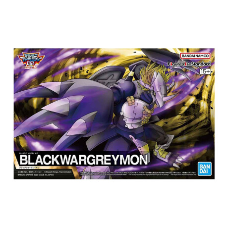 Blackwargreymon "Digimon Adventure", Bandai Hobby Figure-rise Standard (Requiere Armado) Blackwargreymon "Digimon Adventure", Bandai Hobby Figure-rise Standard (Requiere Armado)