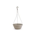 MACETA COLGAR 6,6 LITROS 31CM BEIGE